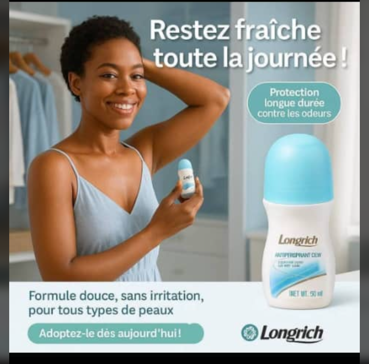 Déodorant Longrich