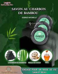 Savon au Charbon de Bambou Longrish
